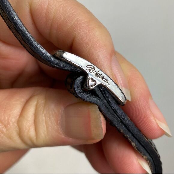 Brighton Black and Brown Crossbody Bag Hudson Organizer - Picture 11 of 12